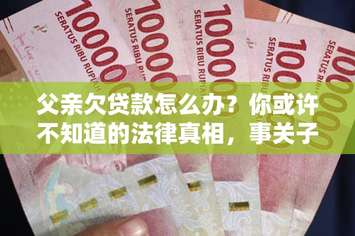 武汉父亲欠贷款怎么办？你或许不知道的法律真相，事关子女未来