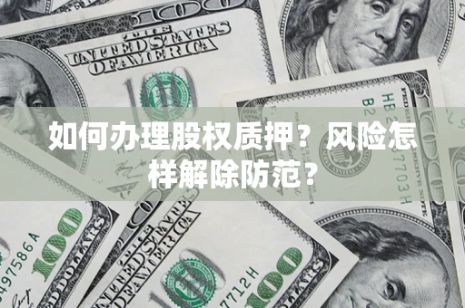 武汉如何办理股权质押？风险怎样解除防范？