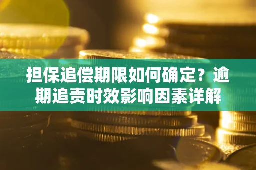 武汉担保追偿期限如何确定？逾期追责时效影响因素详解