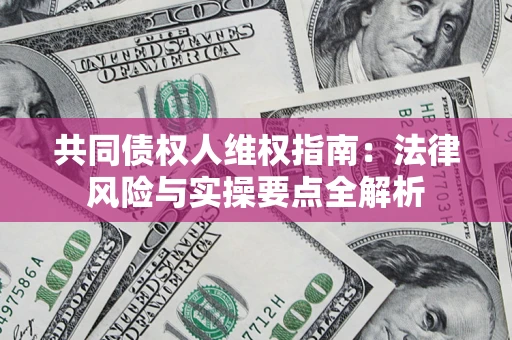 武汉共同债权人维权指南：法律风险与实操要点全解析