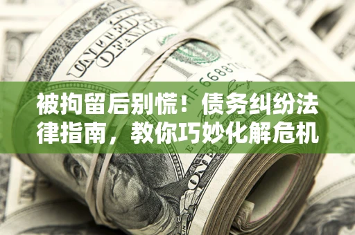 武汉被拘留后别慌！债务纠纷法律指南，教你巧妙化解危机