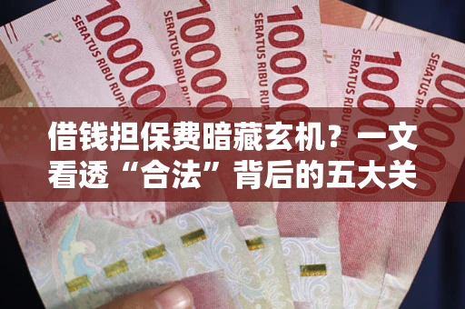 武汉借钱担保费暗藏玄机？一文看透“合法”背后的五大关键陷阱