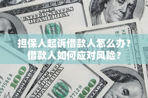 武汉担保人起诉借款人怎么办？借款人如何应对风险？