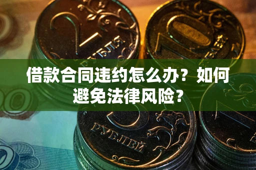 武汉借款合同违约怎么办？如何避免法律风险？